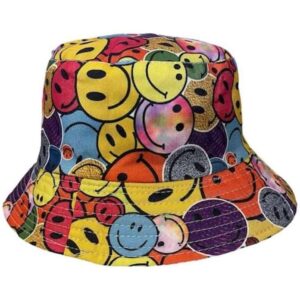 Gorro Pescador con Smiley - ¡La Moda más Divertida!